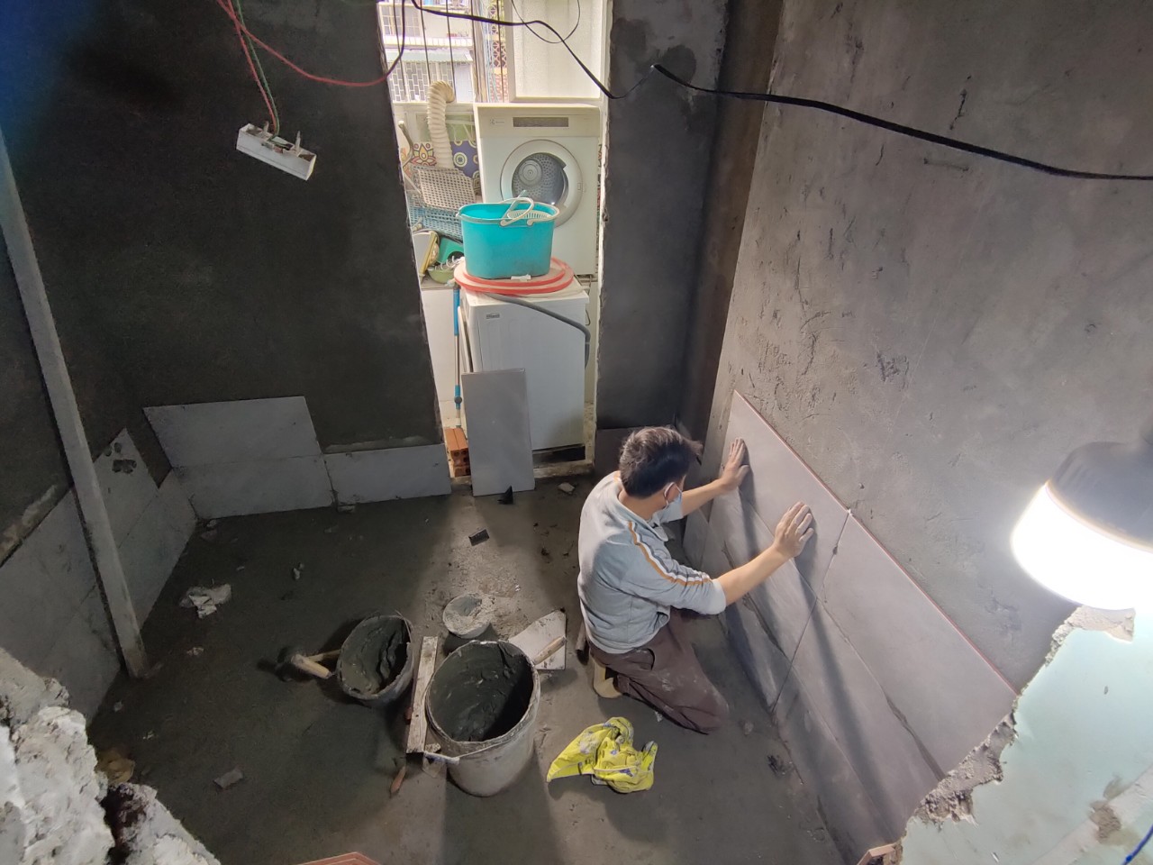 Thi công cải tạo nền